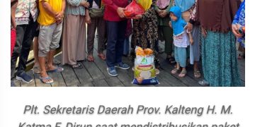 Pastikan Bantuan Tepat Sasaran, Gubernur Tugaskan Plt. Sekda Turun Langsung Pantau Banjir di Murung Raya