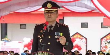 Kapolres Mura Pimpin Upacara Peringatan Hari Bhayangkara ke-78