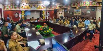 Pemkab Mura Gelar Rapat Progres Pekerjaan Lisdes