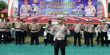 Kapolres Mura AKBP Irwansyah Pimpin Apel Gelar Pasukan Ops Patuh Telabang 2024