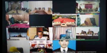 Pj Sekda Mura Hadiri Secara Virtual Rapat Persiapan Kegiatan Hari Anak Yatim