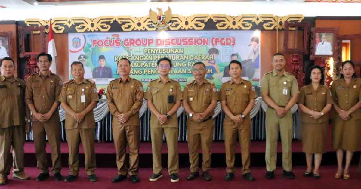 DLH Mura Laksanakan FGD Penyusunan Raperda Pengelolaan Sampah
