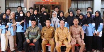Pj Bupati Mura Sambut Mahasiswa KKN IAIN Palangka Raya