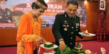 Polres Murung Raya Gelar Syukuran Peringatan Hari Bhayangkara
