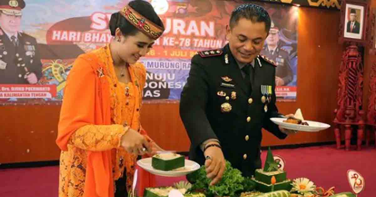 Polres Murung Raya Gelar Syukuran Peringatan Hari Bhayangkara