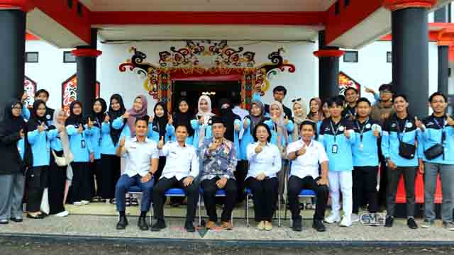 Perpisahan Mahasiswa KKN IAIN Palangka Raya di Kabupaten Mura