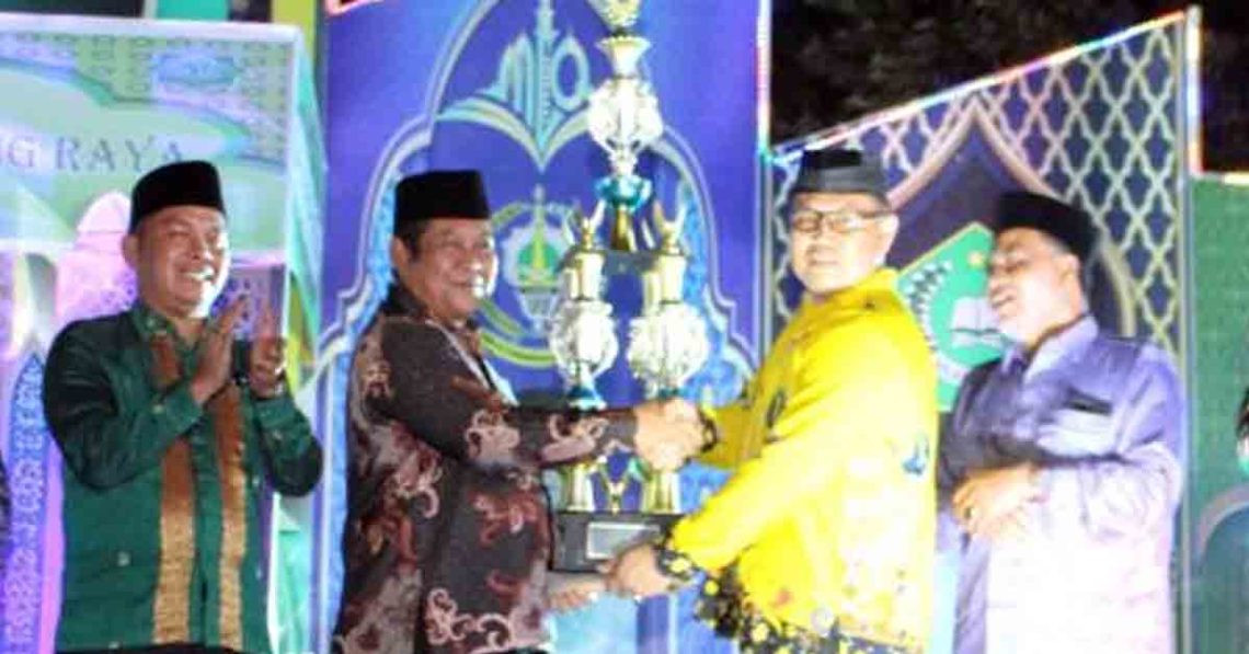 Kecamatan Murung Raih Juara Umum MTQ Ke-X Tingkat Kabupaten Mura