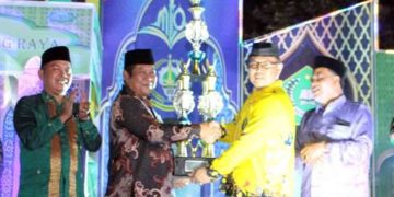 Kecamatan Murung Raih Juara Umum MTQ Ke-X Tingkat Kabupaten Mura