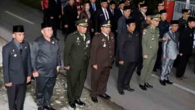 Pj Bupati Mura Hadiri Apel Renungan Suci HUT ke-79 RI