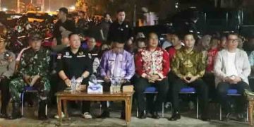 Pemkab Mura Gelar Pawai Obor Malam Peringatan HUT RI Ke-79