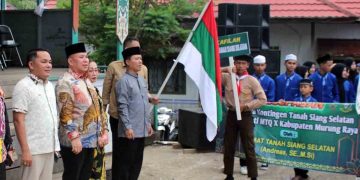 Pelepasan Peserta Pawai Ta’aruf MTQ ke-X Tingkat Kab Mura