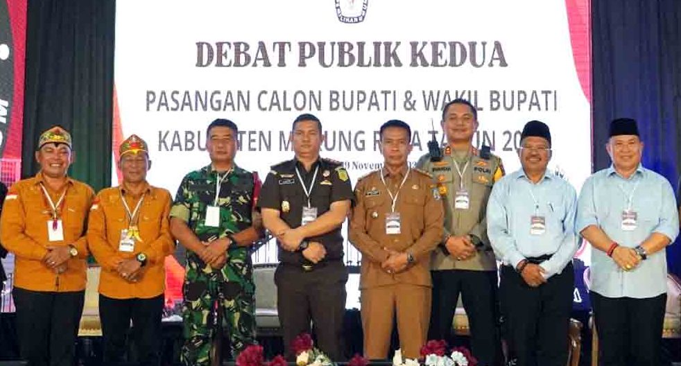 Debat Publik Kedua Calon Bupati dan Calon Wakil Bupati Mura