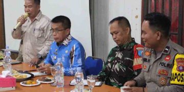 Pj Bupati Mura Monitoring Desk Pilkada 2024 di Kecamatan Sungai Babuat