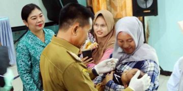 Pj Bupati Mura Resmikan Peluncuran PIN Polio
