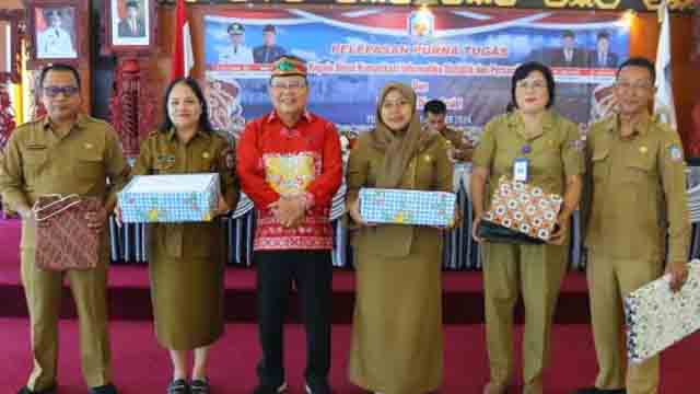 31 Tahun Mengabdi Sebagai ASN, Kepala Diskominfo SP Mura Purna Tugas