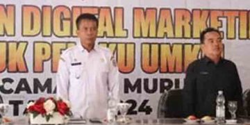Pembukaan Pelatihan Digital Marketing untuk UMKM oleh Pj Bupati Mura