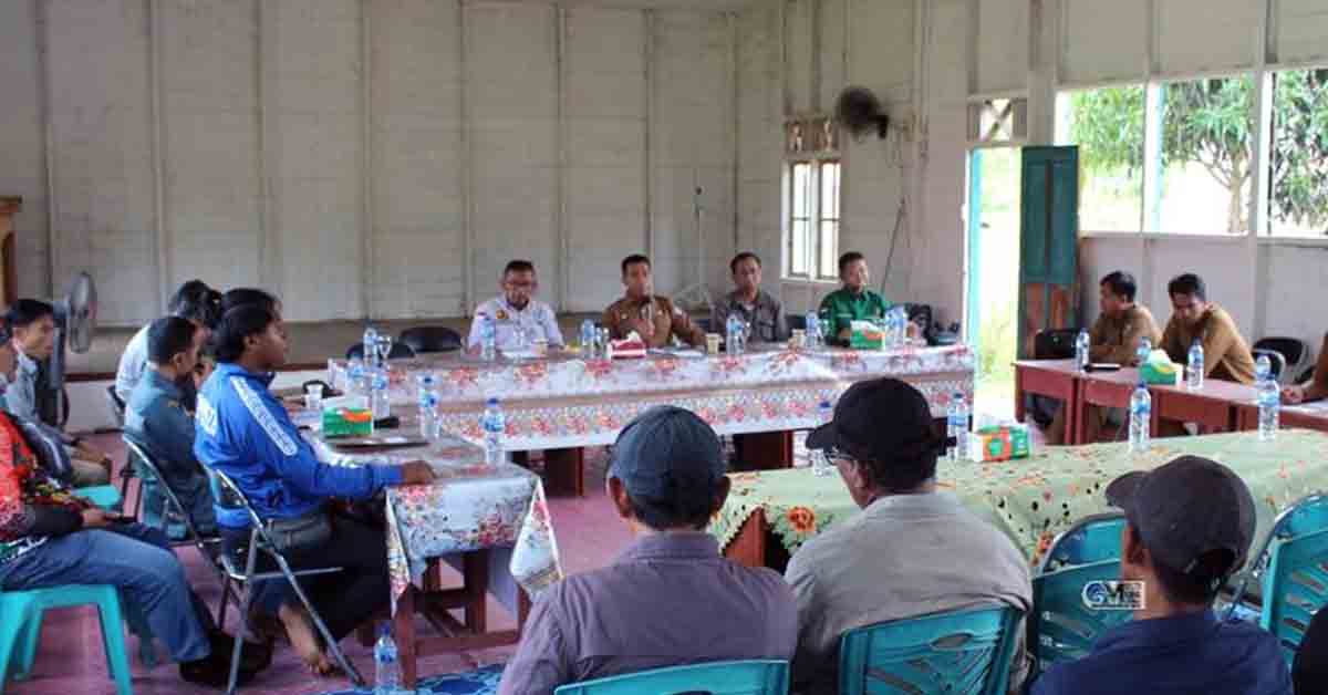 Lakukan Koordinasi Program Lisdes, Pj Bupati Mura Kunker ke Desa Hingan Tokung