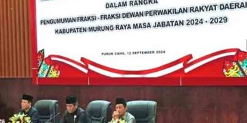 Rapur Pengumuman Fraksi-fraksi DPRD Mura Masa Jabatan 2024-2029