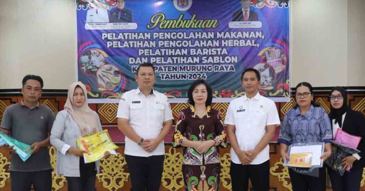 Asisten I Setda Mura Buka Acara Pelatihan Bagi Pelaku UMKM