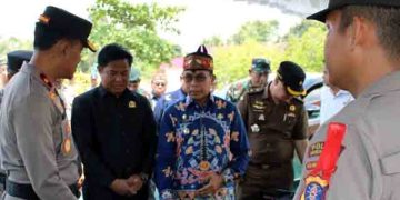 Kunker Wakapolda Kalteng Ke Kabupaten Mura Pastikan Keamanan dan Kelancaran Pilkada
