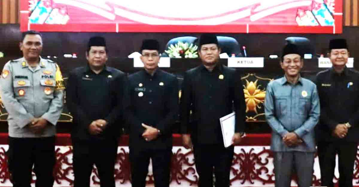 Pj Bupati Hermon Hadiri Pengumuman Calon Pimpinan DPRD Mura