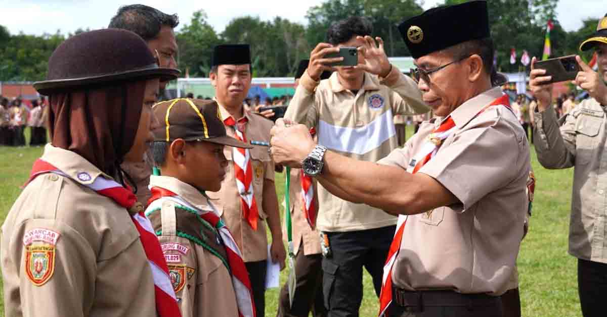Kwarcab Pramuka Mura Gelar Kemah Besar