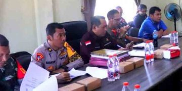 Rakor Penetapan Status Siaga Bencana Karhutla di Wilayah Kabupaten Mura