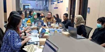 PPID Utama Diskominfo SP Mura Ikuti Visitasi Monev Keterbukaan Informasi Publik