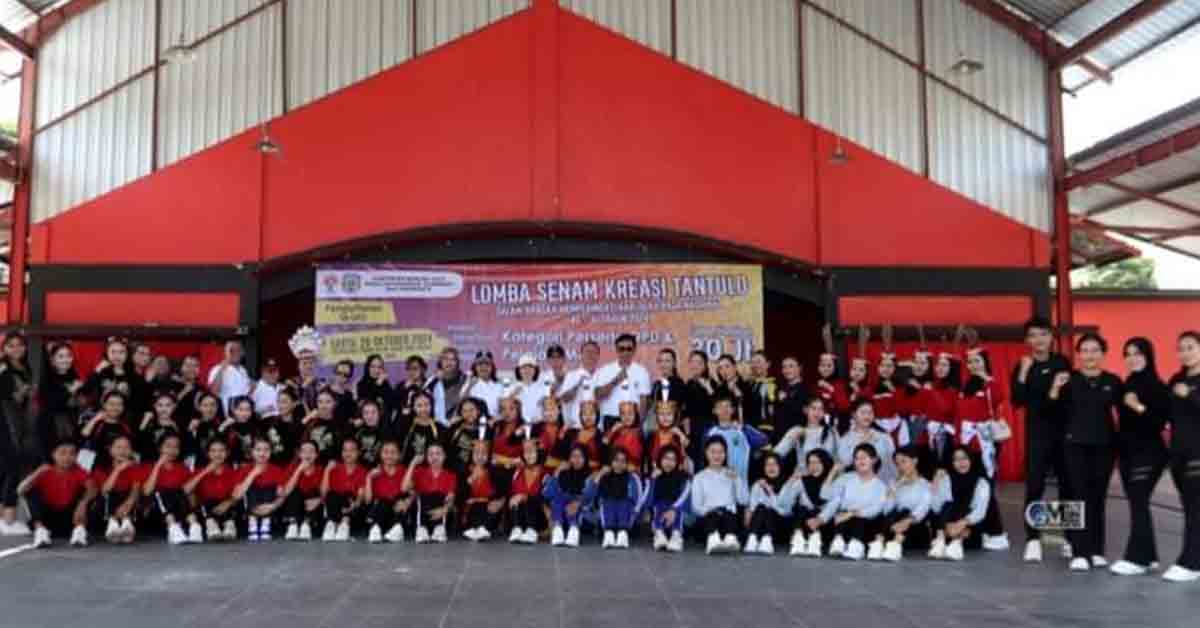Peringati Hari Olahraga Nasional, Pemkab Mura Gelar Lomba Senam Kreasi Tantulo