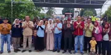 Sekda Kateng Buka Pasar Murah di Kecamatan Laung Tuhup Kabupaten Mura
