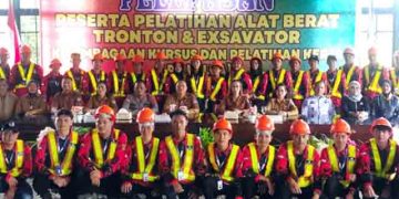 Penutupan Pelatihan Berbasis Kompetensi, Vokasi dan Produktivitas Tahap 1