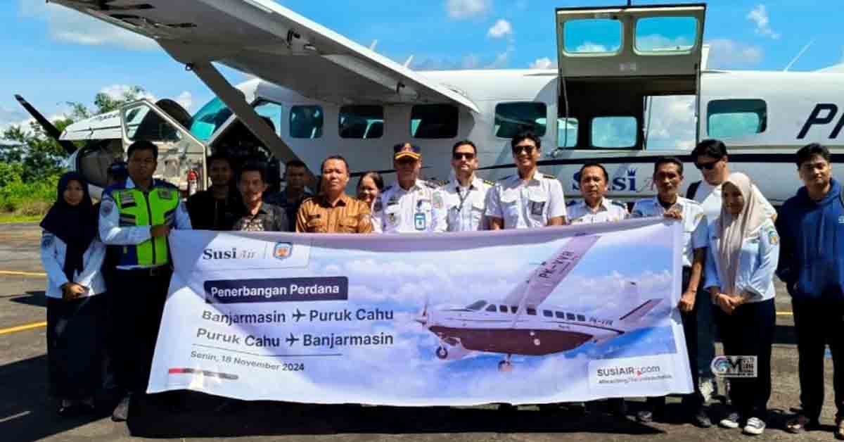 Rute Baru Puruk Cahu–Banjarmasin Dibuka