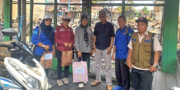 Legislator Kapuas Ini Apresiasi Penyerahan  Bantuan Kebakaran