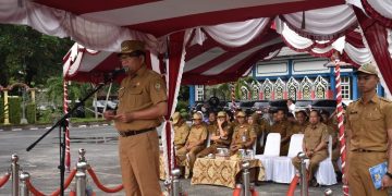 Pemkab Kapuas Gelar Apel Besar Mengawali Tahun 2024