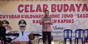 Sekda Kapuas Buka Gelar Budaya Paguyuban