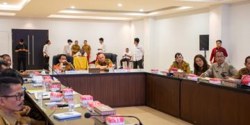 Pj Bupati Kapuas Pimpin Rapat Hari Jadi Kota Kuala Kapuas ke – 218