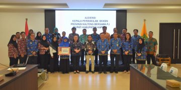 Pemkab Kapuas Terima Audiensi Kepala Perwakilan BKKBN Provinsi Kalteng