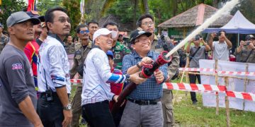 Pj Bupati Kapuas Buka Fire Fighter Competition