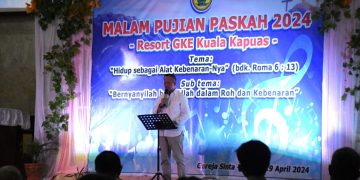 Sekda Hadiri Pembukaan Malam Pujian Paskah 2024