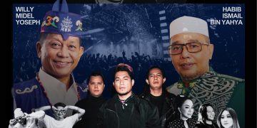 Surya Paloh Hadiri Kampanye Akbar Harmonis Willy-Habib di Pangkalan Bun