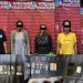 Polres Katingan Amankan 5 Tersangka Pengedar Sabu di Tumbang Samba