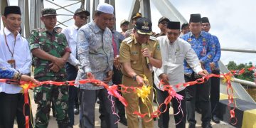 Anggota DPRD Kapuas Apresiasi Pembangunan dan Peresmian Jembatan Anjir