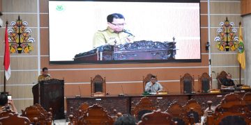DPRD Kapuas Rapat Paripurna Sampaikan 3 Raperda