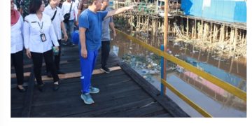 Gubernur Tinjau Kondisi Sampah di Kawasan Kampung Puntun