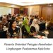Orientasi Petugas Kesehatan Lingkungan di Puskesmas Kabupaten/ Kota