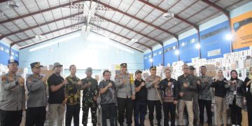 Cek Gudang Logistik, Waket I DPRD Kapuas Apresiasi Wakapolda Kalteng