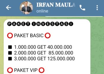 Hati-hati ! Penipuan Berkedok Investasi Marak di Medsos, Polda Kalteng Diminta Segera Bertindak