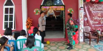 Babinsa Koramil Sepang Pastikan Keamanan Perayaan dan Ibadah Natal 