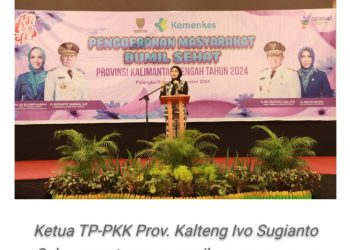 Ketua TP-PKK Ivo Sugianto Sabran Berikan Edukasi Penggerakan Masyarakat Bumil Sehat