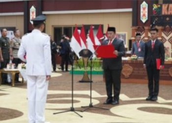 Wagub Kalteng Lantik Pj. Wali Kota Palangka Raya